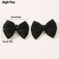 Women's Cute Sweet Bow Knot Alloy Organza Inlay Artificial Pearls Hair Clip main image 2