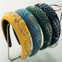 Women's Casual Cute Simple Style Solid Color Flannel Hair Band main image 1