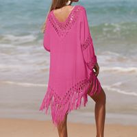 Women's Solid Color Sexy Cover Ups main image 4
