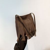 Women's Pu Leather Solid Color Basic Vintage Style Square Magnetic Buckle Shoulder Bag Crossbody Bag main image 5