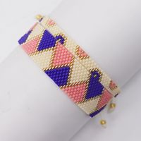 Bohemian Geometric Glass Beaded Handmade Unisex Bracelets main image 6