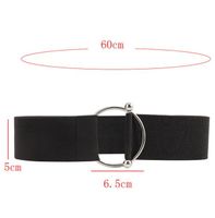 Simple Style Solid Color Elastic Band Women's Corset Belts main image 2