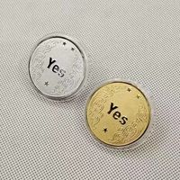 Simple Style Letter Metal Iron Daily Party Commemorative Coin main image 4