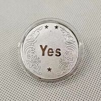Simple Style Letter Metal Iron Daily Party Commemorative Coin sku image 2