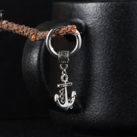 1 Piece Retro Punk Anchor Plating Stainless Steel Drop Earrings main image 5