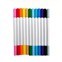 1 Set Solid Color School Plastic Preppy Style Watercolor Pen main image 3