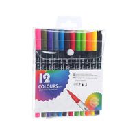 1 Set Solid Color School Plastic Preppy Style Watercolor Pen sku image 2