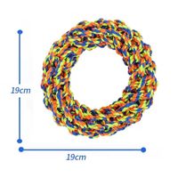 Casual Cotton Rope Color Block Pet Toys main image 4