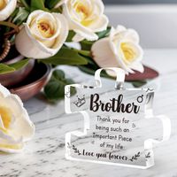 Cute Letter Flower Arylic Ornaments Artificial Decorations main image 1