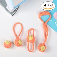 Simple Style Cotton Rope Solid Color Pet Toys sku image 17