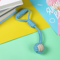 Simple Style Cotton Rope Solid Color Pet Toys sku image 12