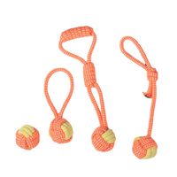 Simple Style Cotton Rope Solid Color Pet Toys main image 3