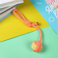 Simple Style Cotton Rope Solid Color Pet Toys sku image 4