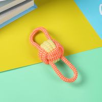 Simple Style Cotton Rope Solid Color Pet Toys sku image 7