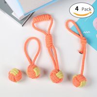 Simple Style Cotton Rope Solid Color Pet Toys sku image 18