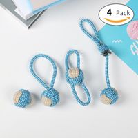 Simple Style Cotton Rope Solid Color Pet Toys sku image 16