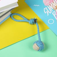 Simple Style Cotton Rope Solid Color Pet Toys sku image 6