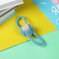 Simple Style Cotton Rope Solid Color Pet Toys sku image 8