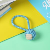 Simple Style Cotton Rope Solid Color Pet Toys sku image 5