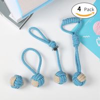 Simple Style Cotton Rope Solid Color Pet Toys sku image 20