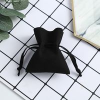 Simple Style Solid Color Pu Leather Jewelry Packaging Bags sku image 1