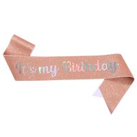 Cartoon Style Letter Glitter Cloth Party Costume Props sku image 14