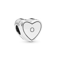 Romantic Heart Shape Sterling Silver Inlay Artificial Gemstones Jewelry Accessories sku image 12