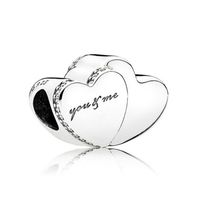 Romantic Heart Shape Sterling Silver Inlay Artificial Gemstones Jewelry Accessories sku image 8