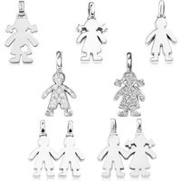 Cute Cartoon Character Doll Sterling Silver Charms main image 1