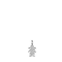Cute Cartoon Character Doll Sterling Silver Charms sku image 2