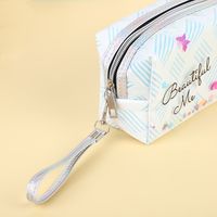 Vacation Letter Pu Leather Square Makeup Bags main image 4