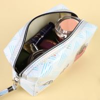 Vacation Letter Pu Leather Square Makeup Bags main image 3