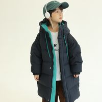Simple Style Classic Style Solid Color Cotton Boys Outerwear sku image 8