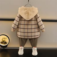 Simple Style Classic Style Color Block Cotton Girls Outerwear main image 3