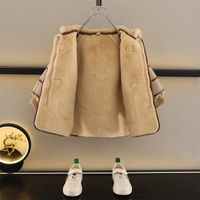 Simple Style Classic Style Color Block Cotton Girls Outerwear main image 2