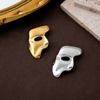Funny Mask Alloy Plating Unisex Brooches main image 1