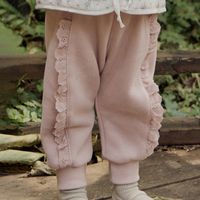 Basic Solid Color Cotton Pants & Leggings main image 1
