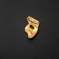 Funny Mask Alloy Plating Unisex Brooches main image 4