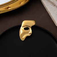 Funny Mask Alloy Plating Unisex Brooches main image 3