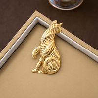Cute Animal Alloy Plating Women's Brooches sku image 2