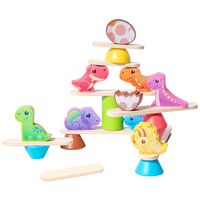 Tisch- Und Bodenspiele Kleinkind (3-6 Jahre) Dinosaurier Holz Spielzeug main image 3
