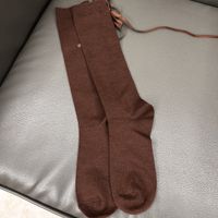 Women's Casual Solid Color Bow Knot Wool Crew Socks A Pair sku image 2