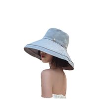 Women's Basic Simple Style Solid Color Crimping Bucket Hat main image 5