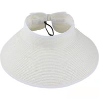 Women's Simple Style Solid Color Big Eaves Sun Hat sku image 2