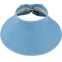 Women's Simple Style Solid Color Big Eaves Sun Hat main image 3