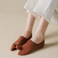 Women's Casual Solid Color Cotton Ankle Socks A Pair main image 3