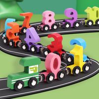 Building Toys Toddler(3-6years) Number Wood Toys main image 3