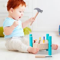 Table & Floor Games Toddler(3-6years) Color Block Wood Toys main image 2
