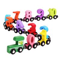 Building Toys Toddler(3-6years) Number Wood Toys main image 2