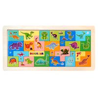 Puzzles Toddler(3-6years) Animal Wood Toys sku image 4